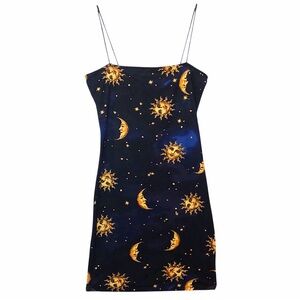 BEAR DANCE celestial tank minidress